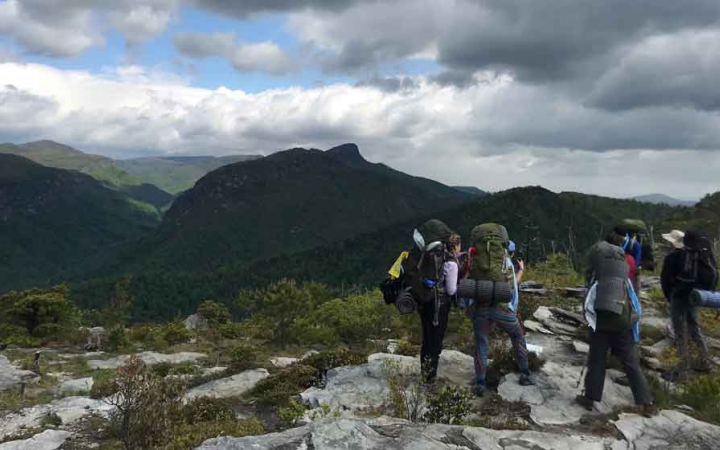 adults only backpacking trip in north carolina